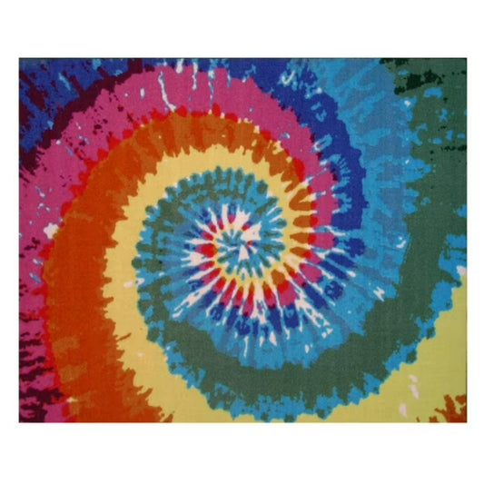 L.A Rugs 3' 3" x 4' 10" Fun Time 117 Colorburst Rectangular Area Rug - Green