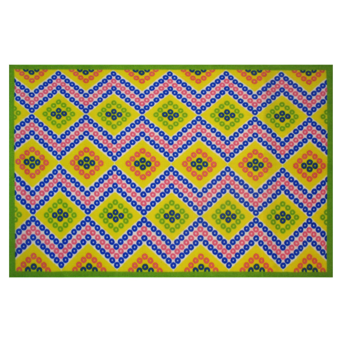 L.A Rugs 3' 3" x 4' 10" Fun Time Diamonds Rectangular Area Rug