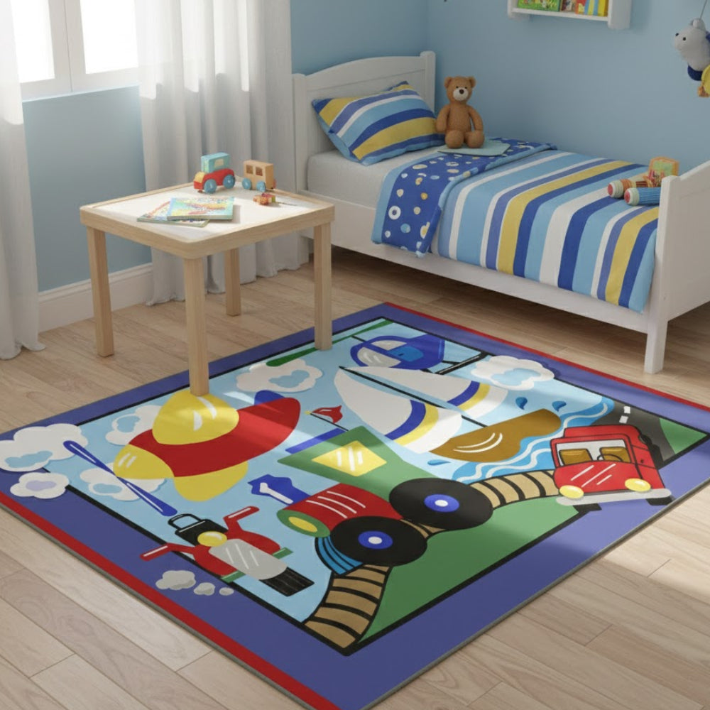 L.A Rugs 3' 3" x 4' 10" High Speed Rectangular Area Rug