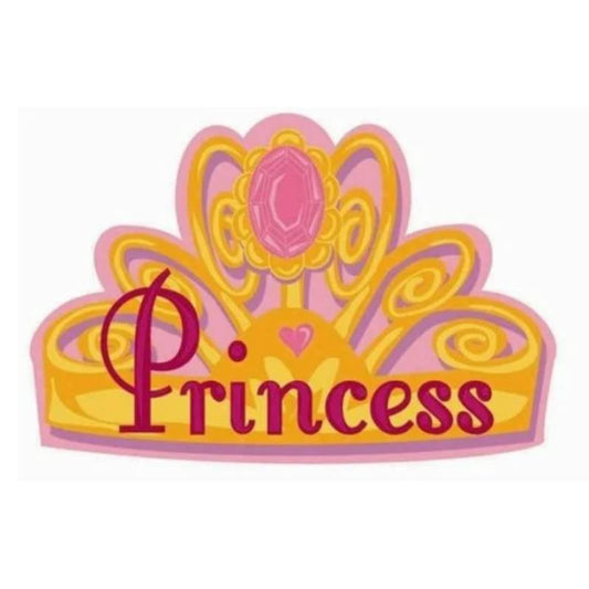 L.A Rugs 2' 6" x 3' 9" Supreme Pretty Princess Area Rug - Pink/Yellow