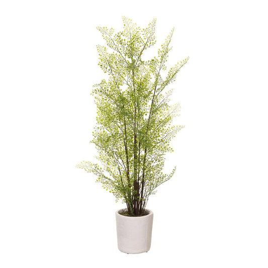 Allstate Floral 36" Maidenhair Fern Leaf with Magnesium Oxide Pot - Green
