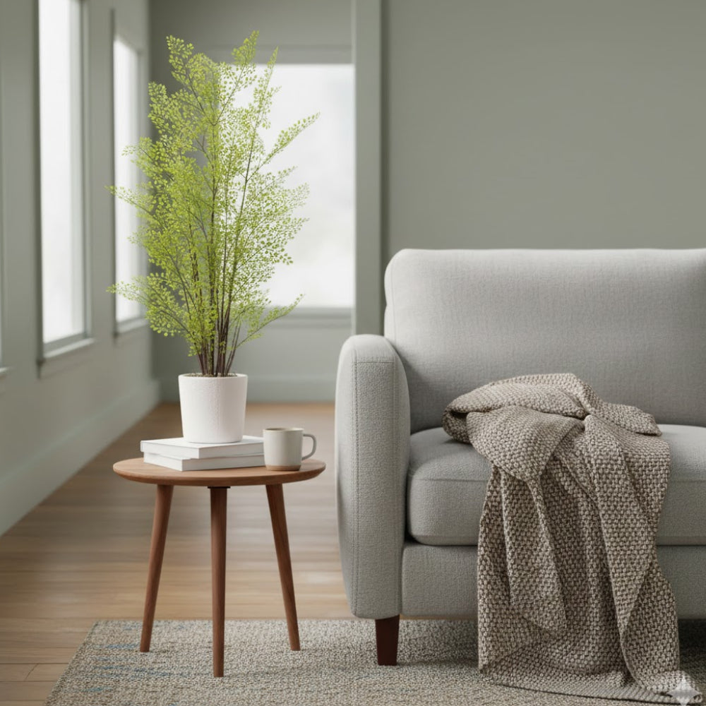 Allstate Floral 36" Maidenhair Fern Leaf with Magnesium Oxide Pot - Green