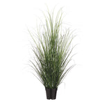 Allstate Floral 48" Grass Artificial Plant with Plastic Vase  - Green