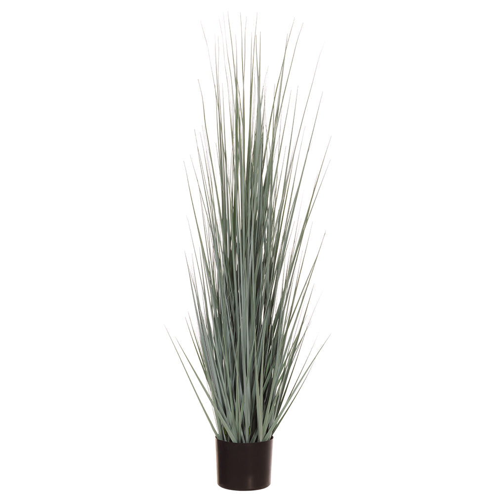 Allstate Floral 48" Grass Artificial Plant with Plastic Vase  - Green/Gray