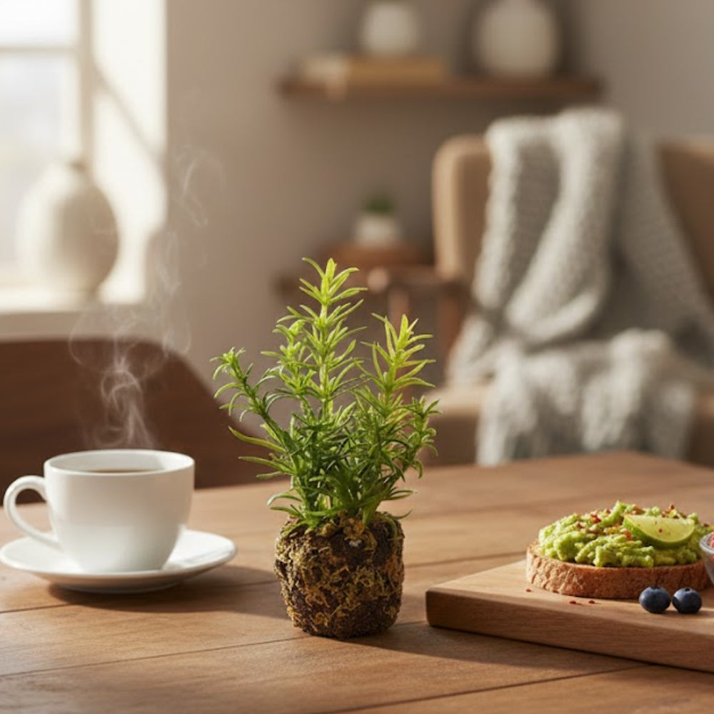 Allstate Floral Herb Artificial Plant with Soil - Assortment