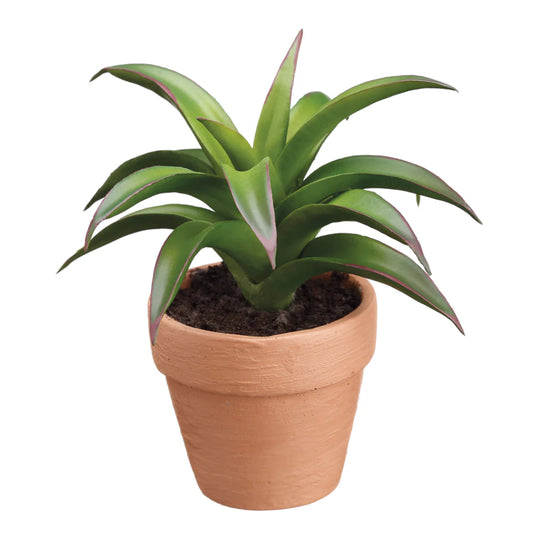 Allstate Floral 6" Artificial Succulent Plant with Pot - Green