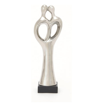 Decor Mache Eclectic 19" Sculpture - Silver