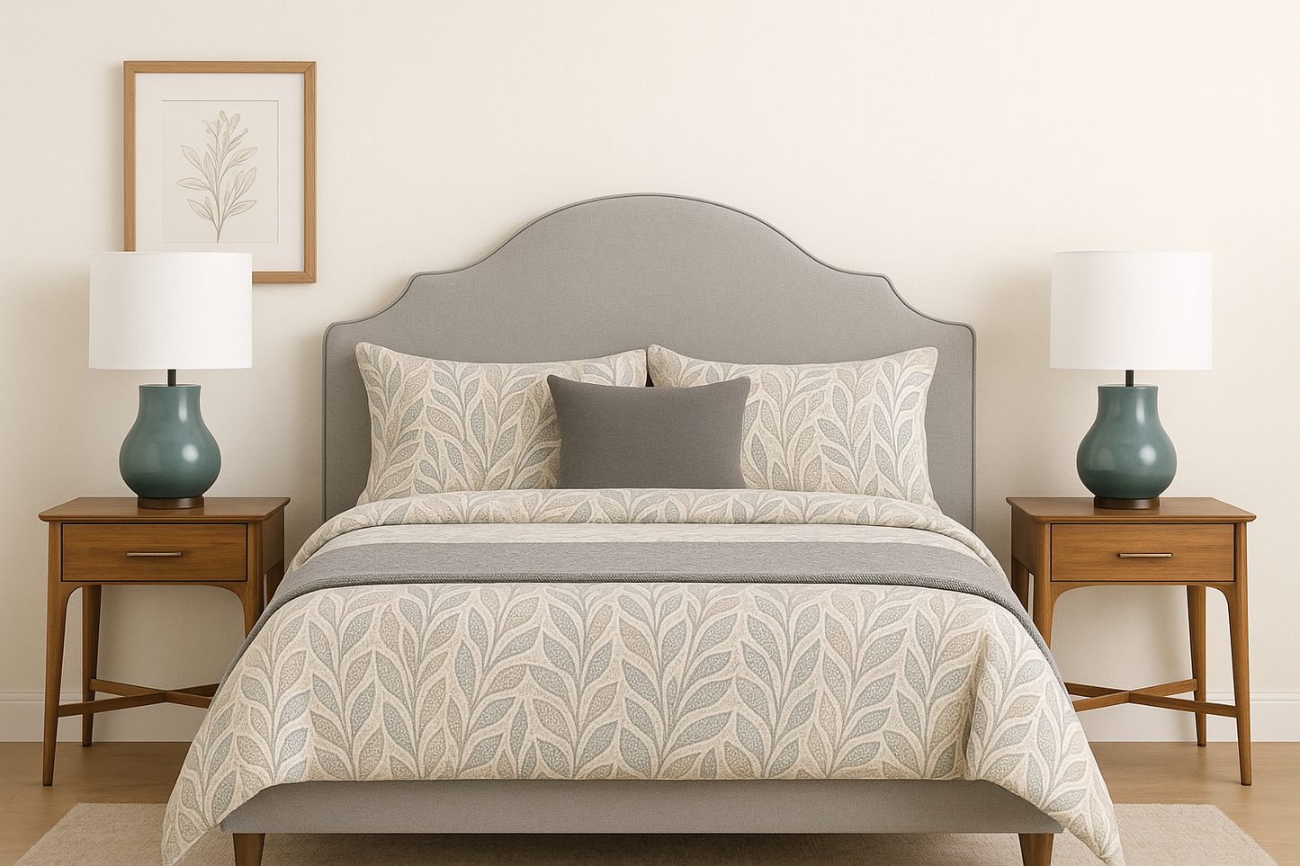 Sagebrook Home Glass 18" Table Lamp (Set of 2) - Blue