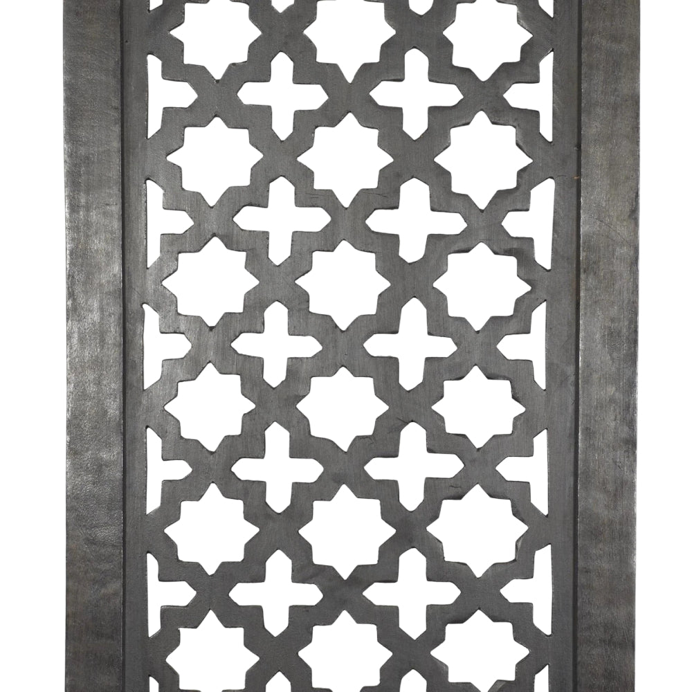 Geometric Wall Panel by Uma Enterprises - Black