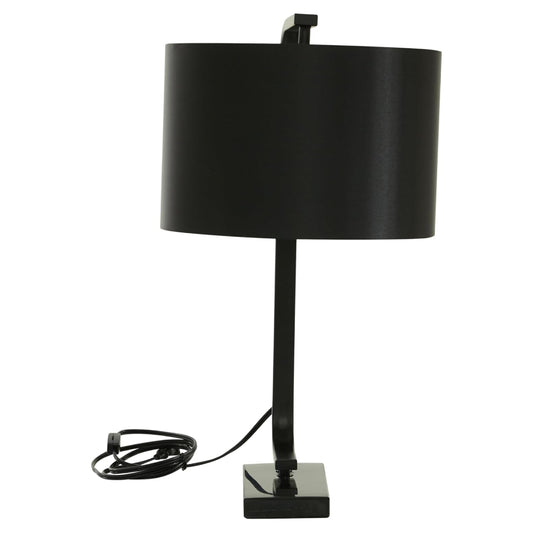 Decor Mache 22" Traditional Table Lamp - Black