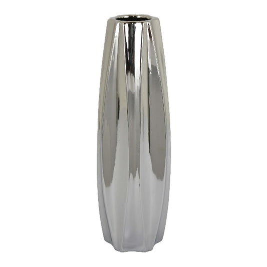 Three Hands 15.5" Vase - Silver