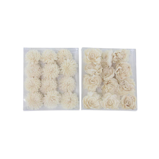 Decor Mache Dried Plant Handmade Decorative - Assortment