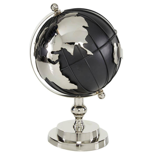 Decor Mache Contemporary 11" Globe - Black