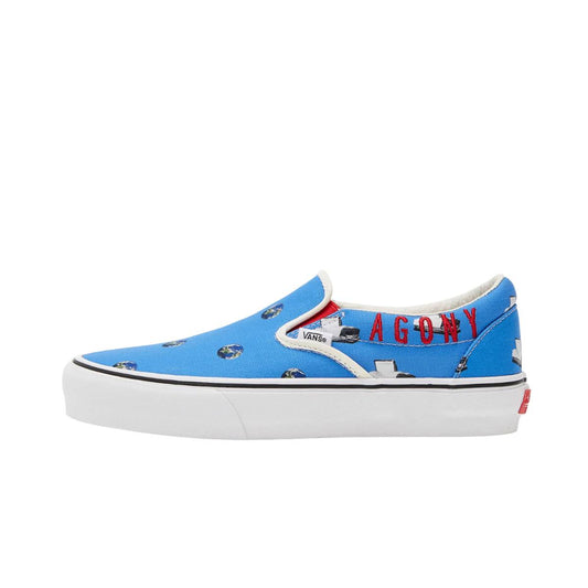 Vans Unisex Vault Classic Slip-On Shoes (Size 5.5) - Blue