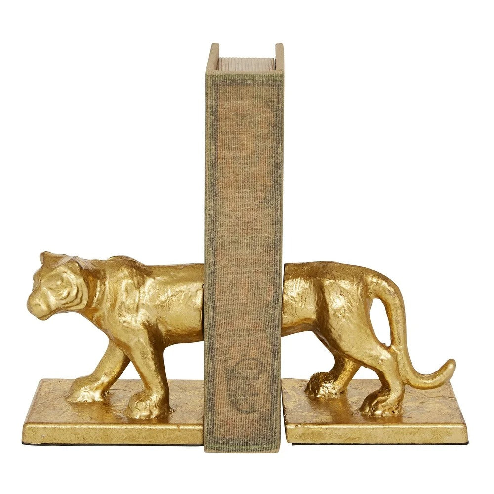 Gold Metal Glam Animals Bookends