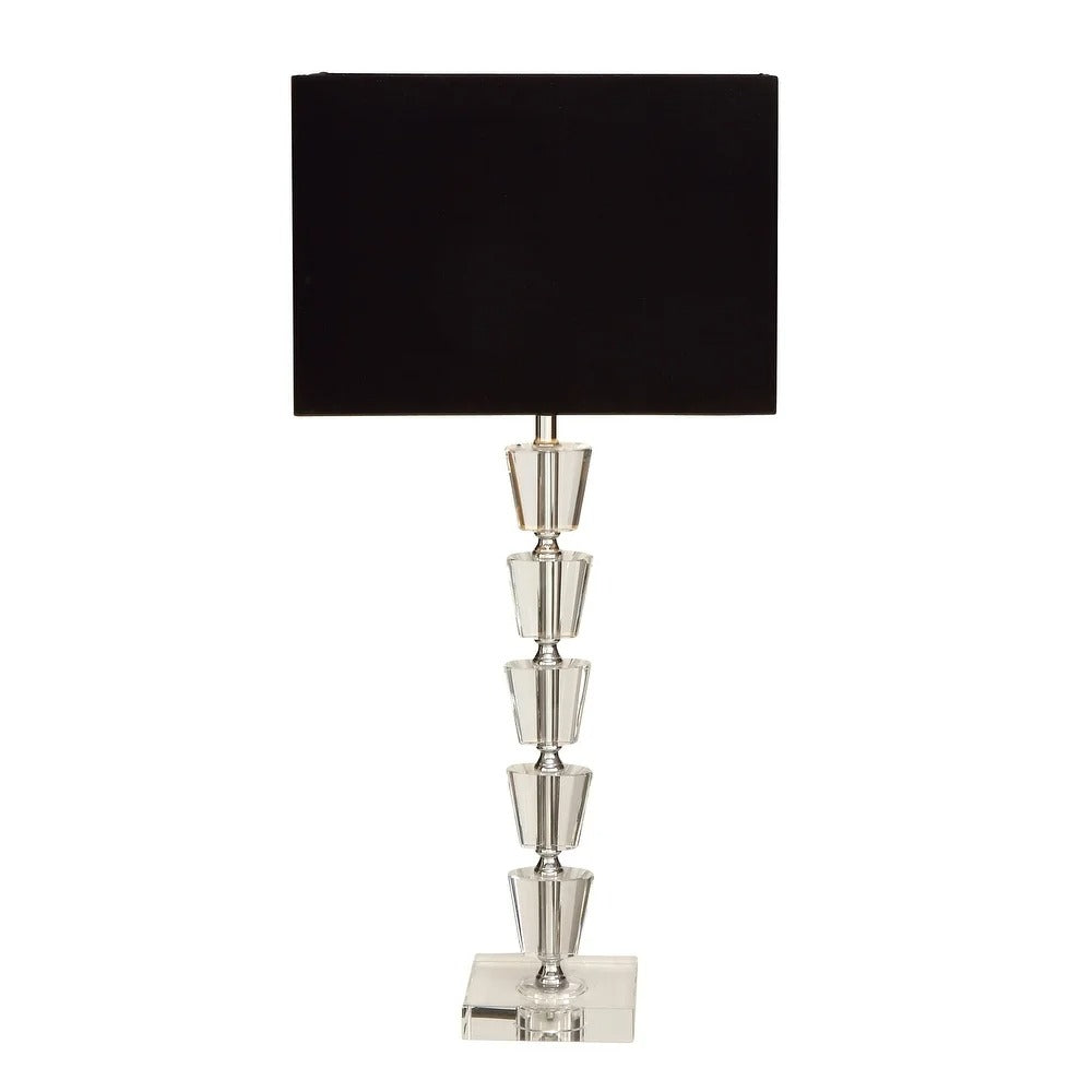 Silver Metal Table Lamp