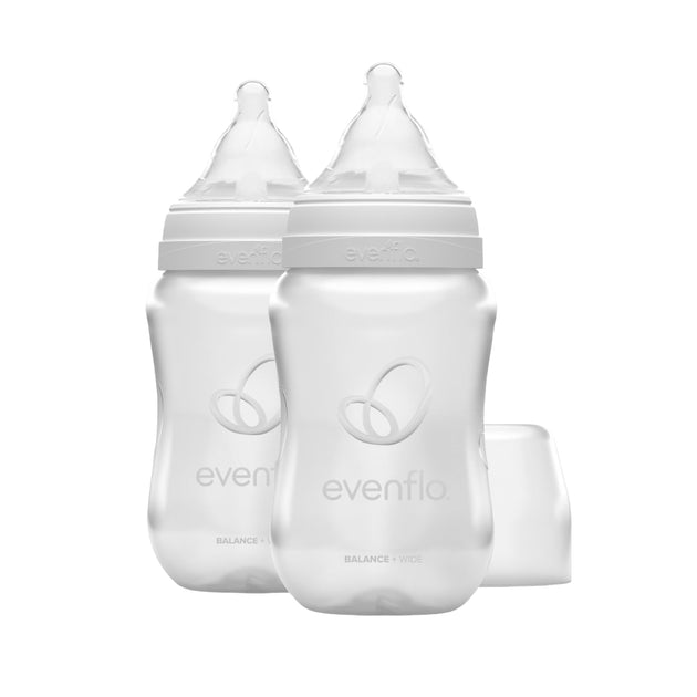 Evenflo Balance+ Wide Baby Bottles (2-Pieces)– Curacao