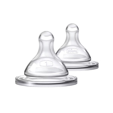 Chicco Duo 9oz Hybrid Baby Bottle with Invinci-Glass (Set of 2) - Clear