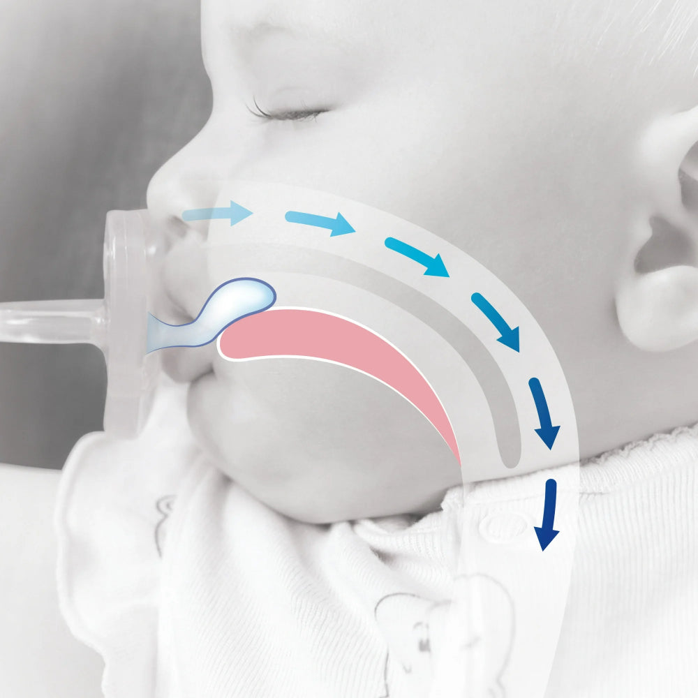 Chupete de una pieza de silicona PhysioForma Luxe de Chicco, de 0 a 6 meses, color rubor