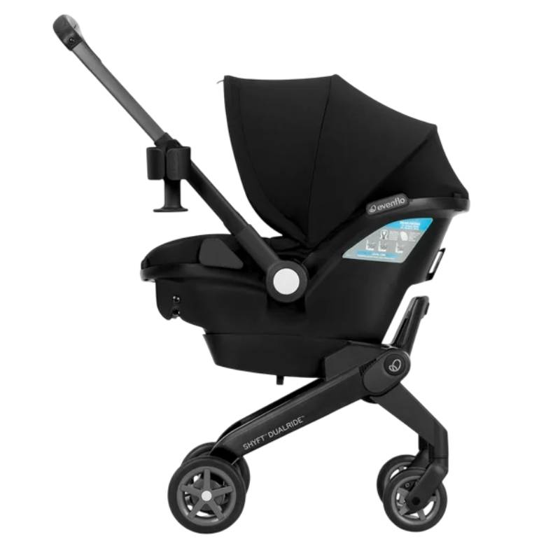 Evenflo Shyft DualRide Infant Car Seat Stroller Combo - Black