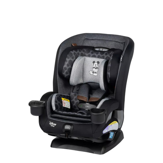 Disney Vintage Mickey Mouse EverSlim All-in-One Convertible Car Seat- Black