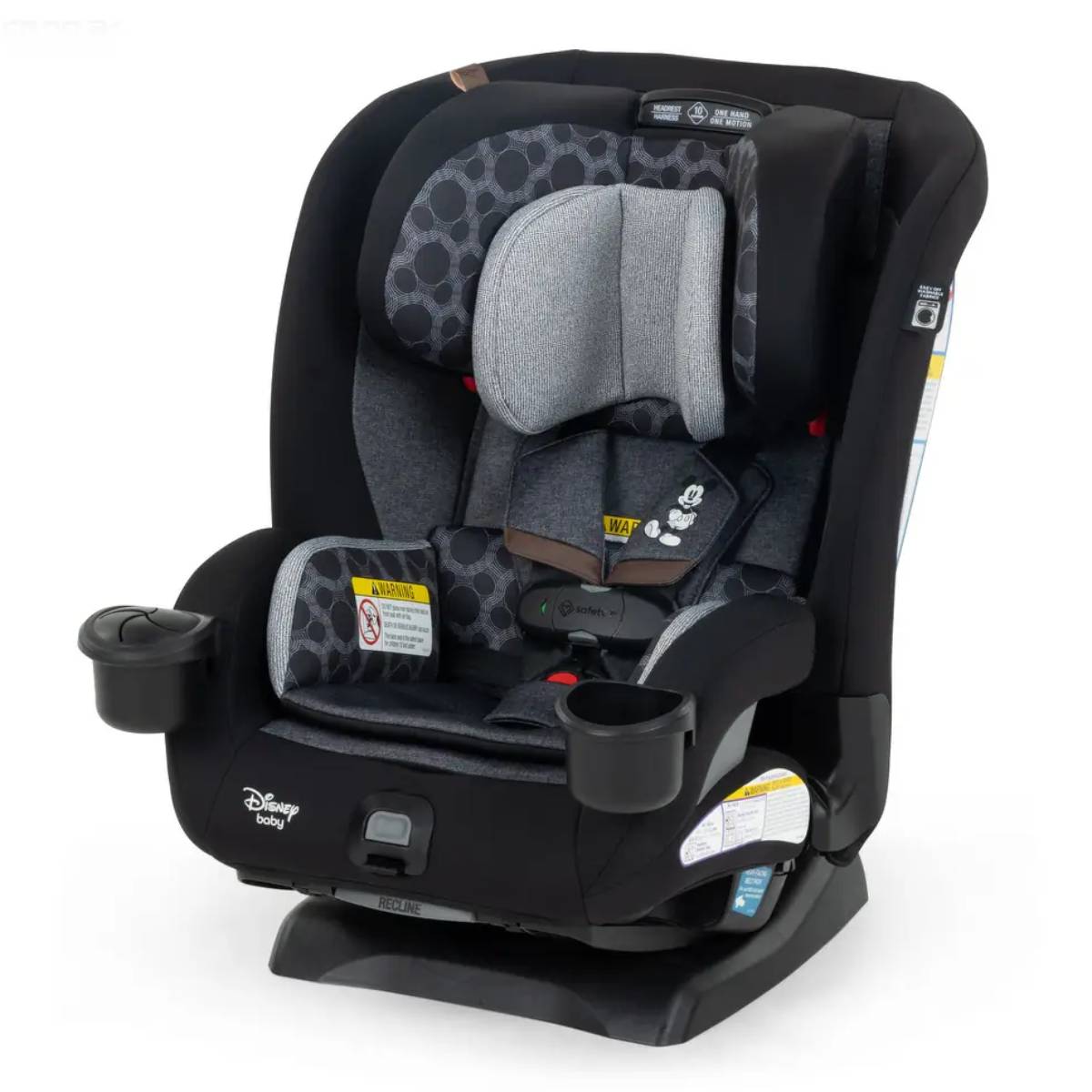 Disney Baby EverSlim 4-in-1 Convertible Car Seat - Black