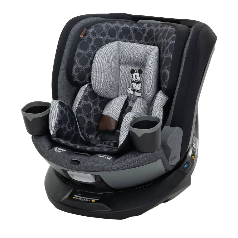 Disney Baby Turn and Go 360 Dlx Rotating All in One Car Seat - Black