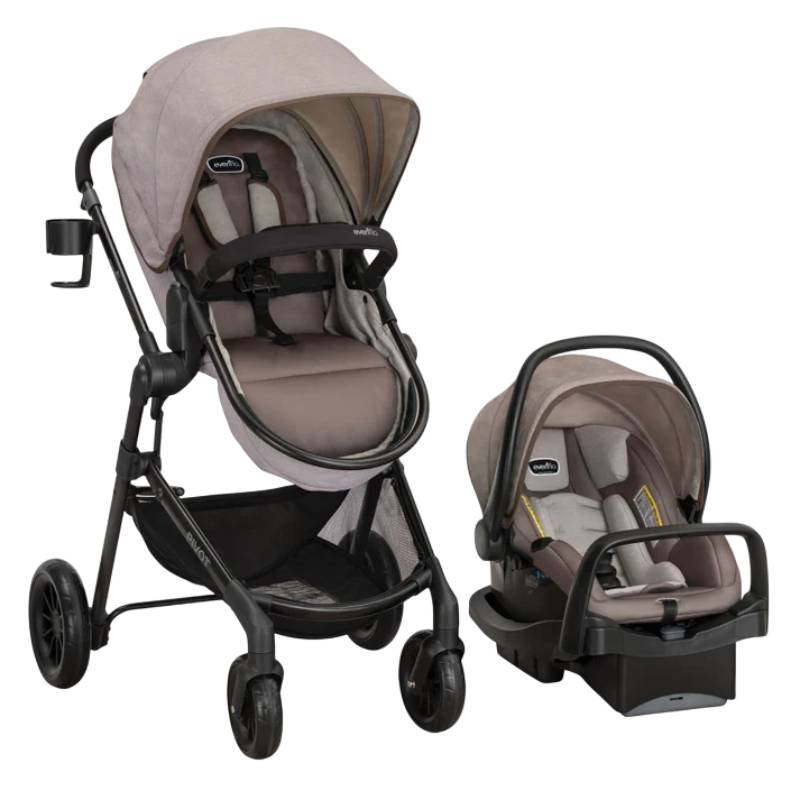 Evenflo Pivot Modular Travel System with LiteMax Infant Car Seat– Curacao
