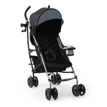 Ingenuity Summer 3Dlite Convenience Stroller with 5-Point Safety Harness and Adjustable Shoulder Straps - Black
