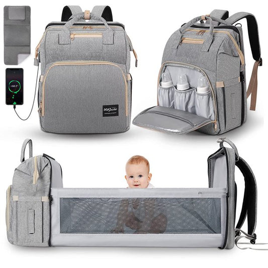 Schon & Schon Diaper Backpack - Gray