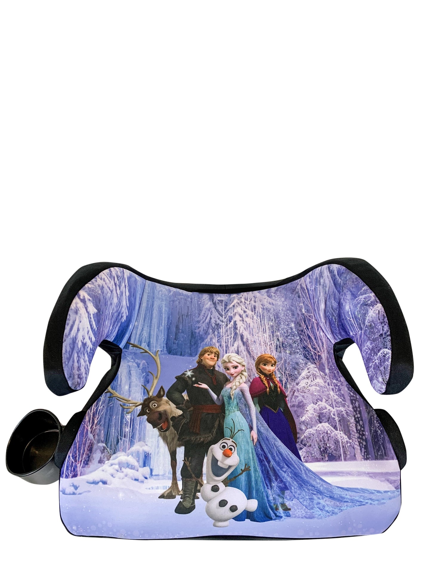 Asiento elevador para automóvil sin respaldo KidsEmbrace con posicionamiento del cinturón de seguridad - Disney Frozen 