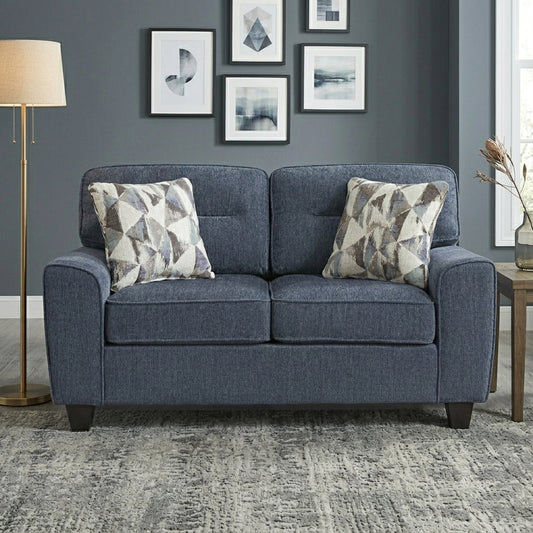 Vival Loveseat with Decorative Pillows by Homelegance