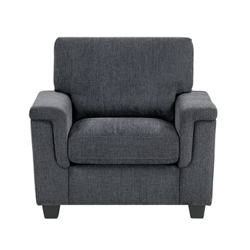 Chelsea 19.5" Arm Chair by Homelegance - Gray