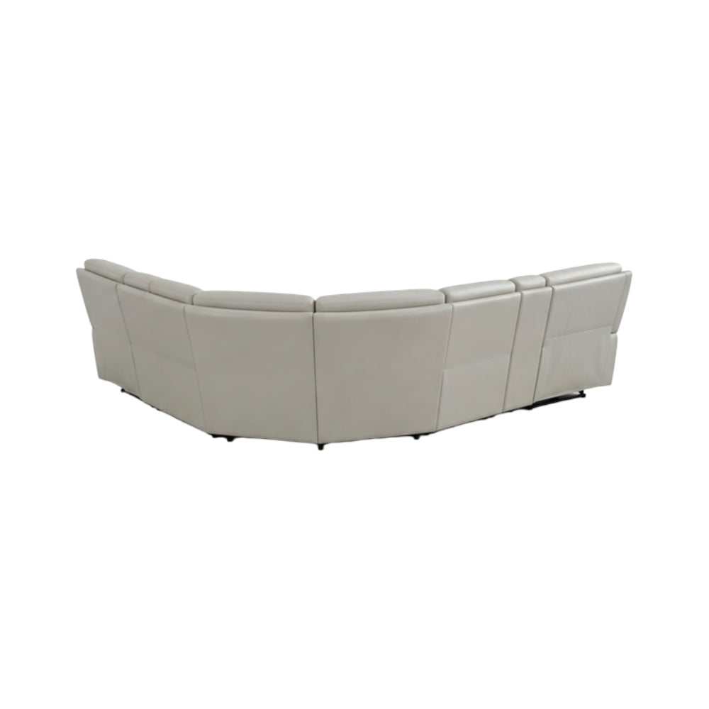 Madrid Power Reclining Sectional Sofa by Best Home - Beige
