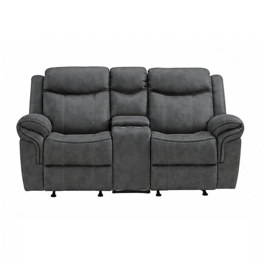 Tisma 41" Loveseat by Best Home - Gray