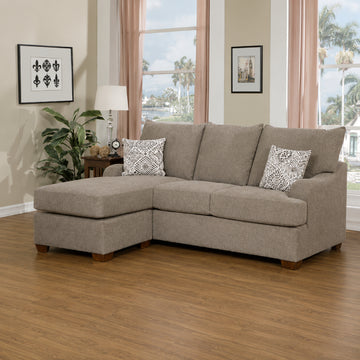 Dakar Reversible Sofa Chaise by Arely Furniture - Beige