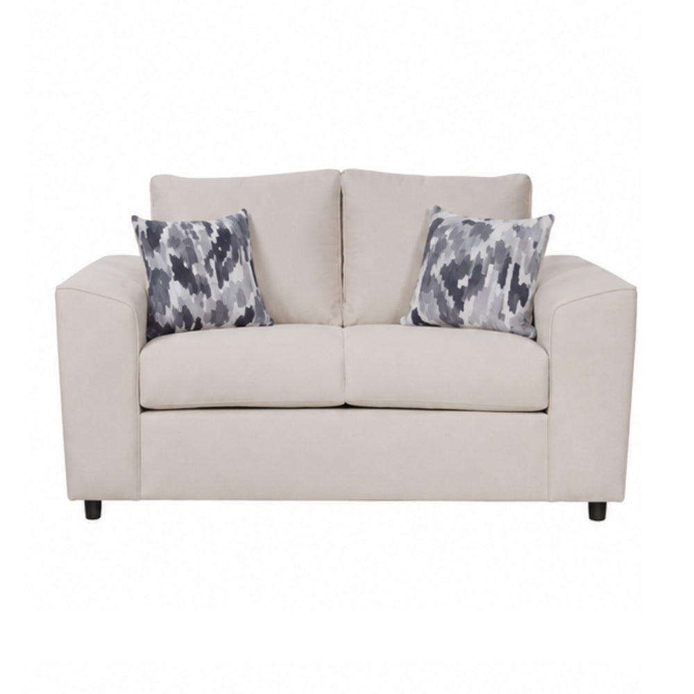 Amalfi Sofa and Loveseat by Arely Furniture - Beige