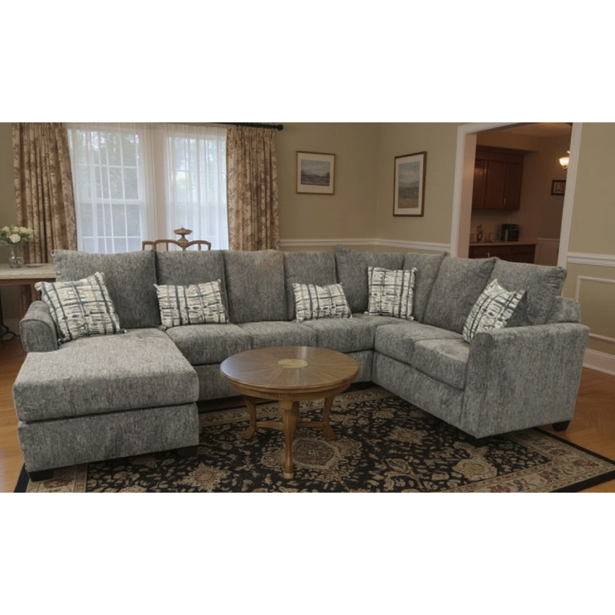 Bordeaux Sofa by Arelys Furniture - Gray