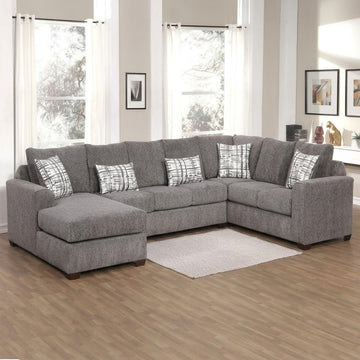 Bordeaux Sofa by Arely Furniture - Gray
