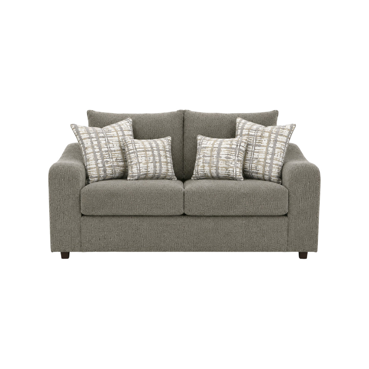 Dalia Sofa and Love Seat set By Best Home - Gray