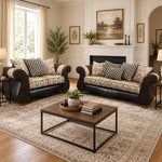 Istanbul Sofa and Loveseat by Best Home - Brown