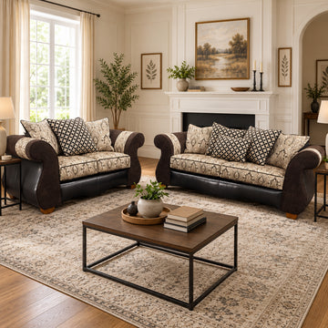 Istanbul Sofa and Loveseat by Best Home - Brown