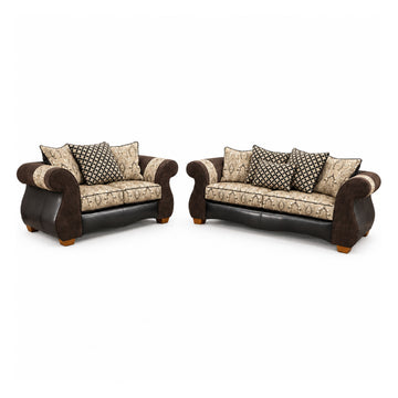 Istanbul Sofa and Loveseat by Best Home - Brown