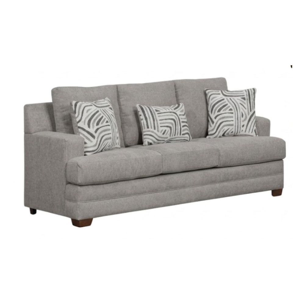 Modena Loveseat and Sofa Set by Arely Furniture - Gray