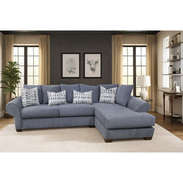 Montpellier Sofa by Arely Furniture - Blue