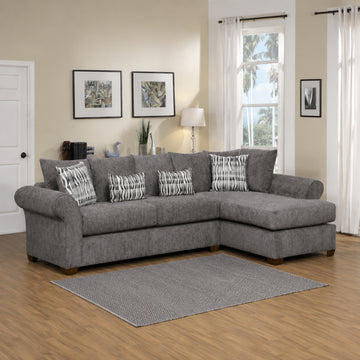 Montpellier Sofa by Arely Furniture - Gray