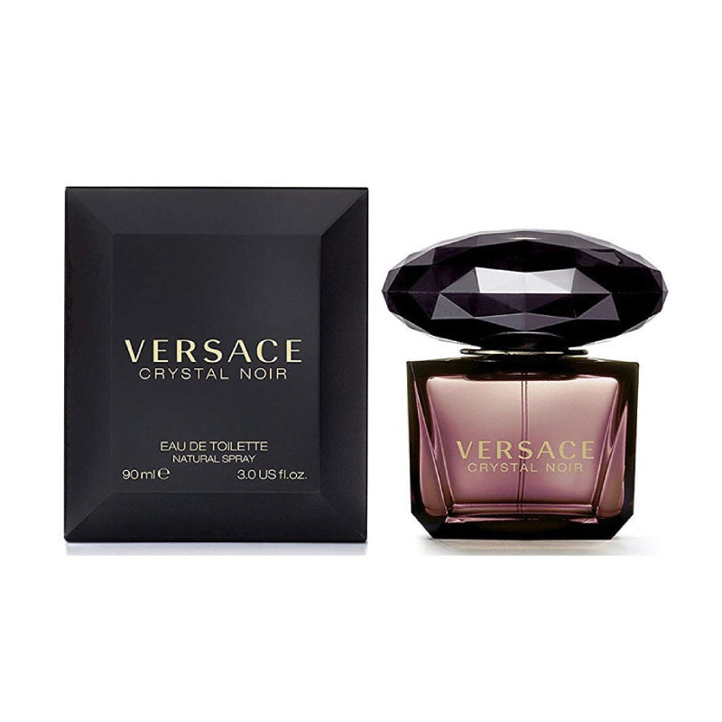 Versace Crystal Noir Eau de Toilette para mujer de 3 oz