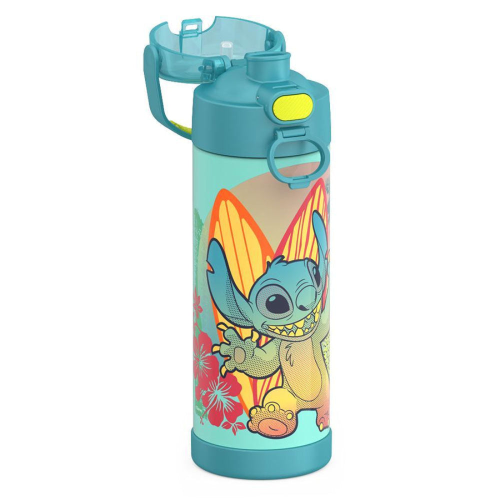 Thermos Funtainer Disney Stitch 16 oz Water Bottle with Straw - Multicolor