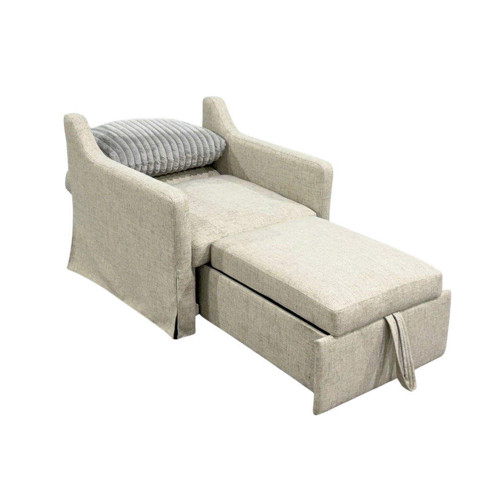 Milan Convertible Sleeper Armchair with Pillow by Best Home