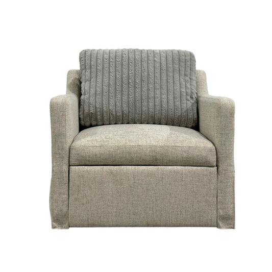 Milan Convertible Sleeper Armchair with Pillow by Best Home
